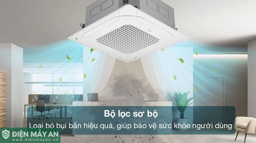 Điều hòa âm trần cassette LG Inverter 18000 BTU ZTNQ18GPLA0